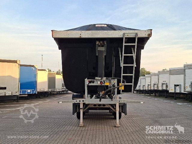 Tipper semitrailer Schmitz Cargobull Kipper Stahlrundmulde 33m³