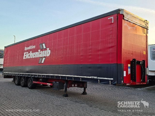 Open semitrailer with tarp Kögel Curtainsider Mega