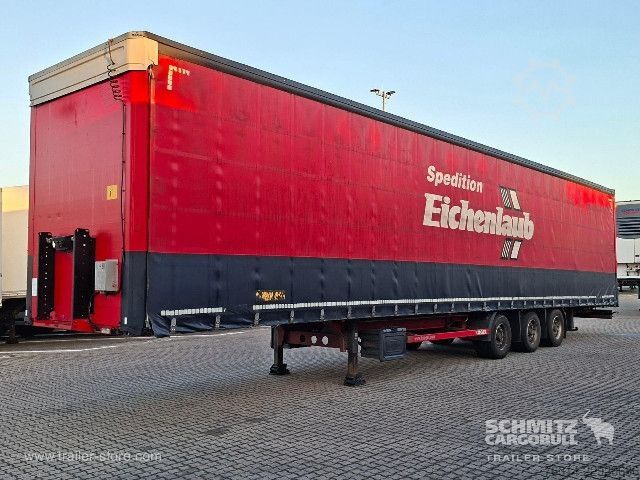 Open semitrailer with tarp Kögel Curtainsider Mega