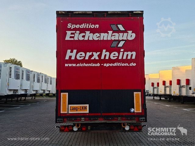 Open semitrailer with tarp Kögel Curtainsider Mega
