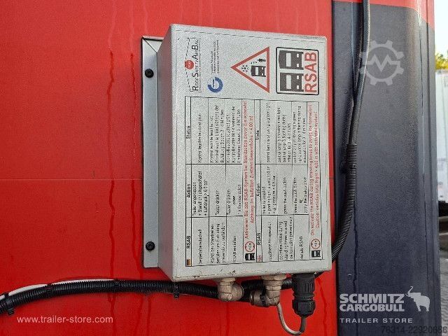Open semitrailer with tarp Kögel Curtainsider Mega