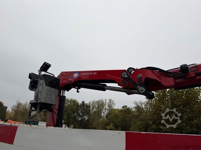 Truck mounted crane MERCEDES-BENZ Axor 1833 4x2Pritsche Kran faltbar  AHK