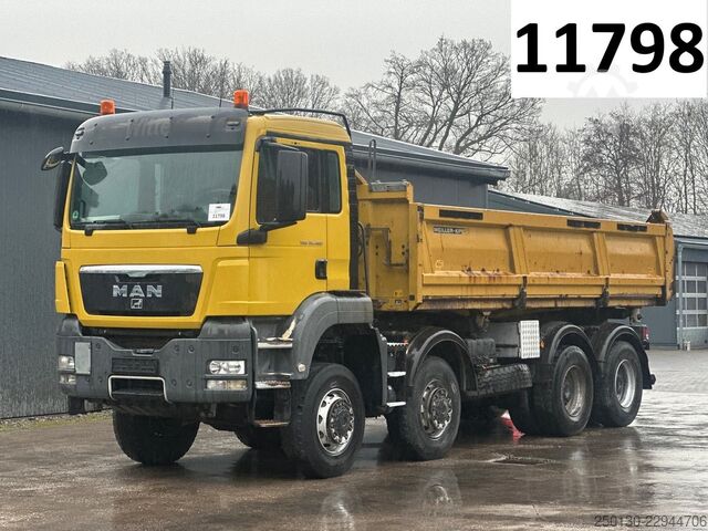 Dreiseitenkipper LKW MAN TGS 35.480 8x6BB Meiller Bordmatik