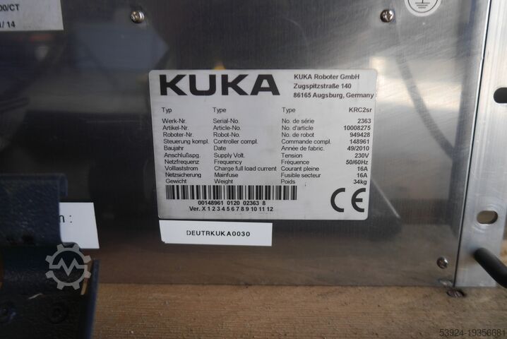 Industrial robot Kuka KRC2 SR