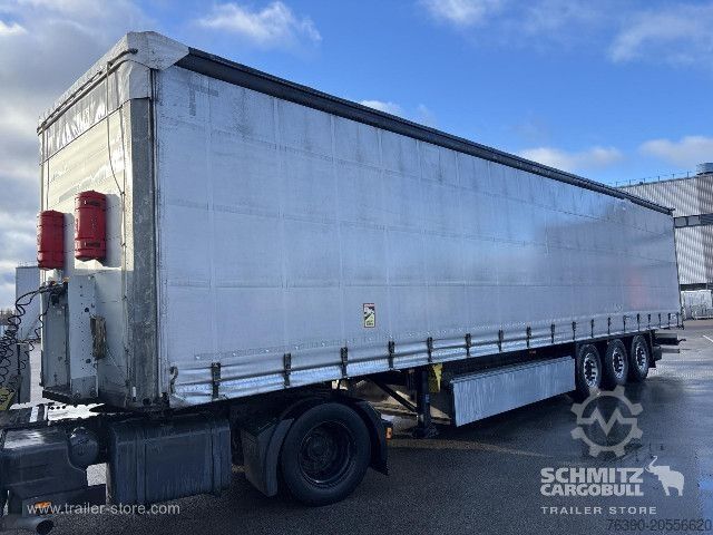 Open semitrailer with tarp Schmitz Cargobull Semitrailer Curtainsider Standard