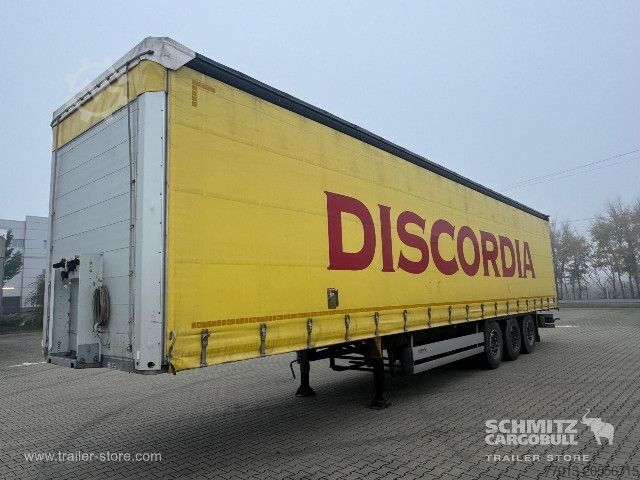 Open semitrailer with tarp Schmitz Cargobull Curtainsider Standard