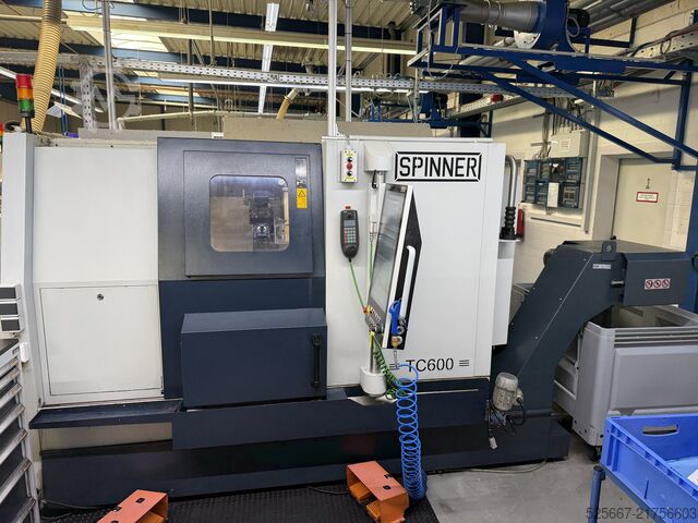 CNC turning and milling center Spinner TC 600 65SMCY