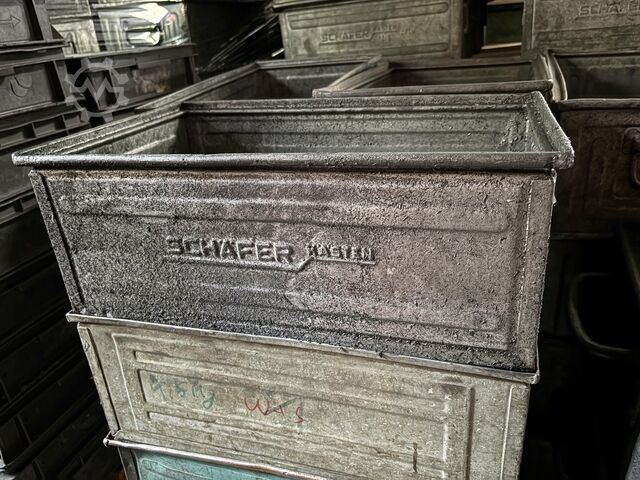 Large lot of Schäfer bins Schäfer Crates