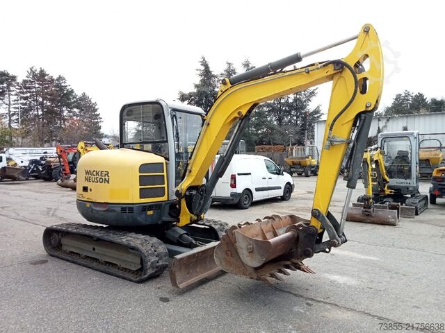 Mini Excavator  < 7t Wacker Neuson 50Z3 with 3 excavator buckets