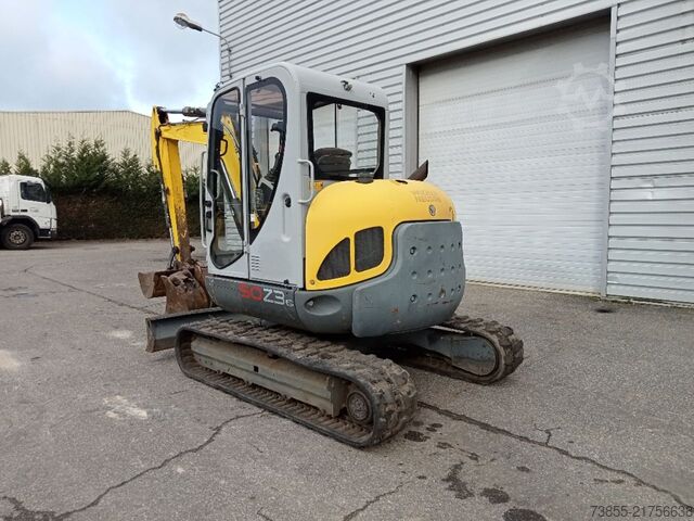 Mini Excavator  < 7t Wacker Neuson 50Z3 with 3 excavator buckets
