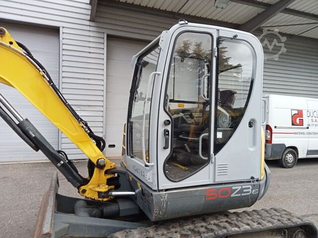 Mini Excavator  < 7t Wacker Neuson 50Z3 with 3 excavator buckets