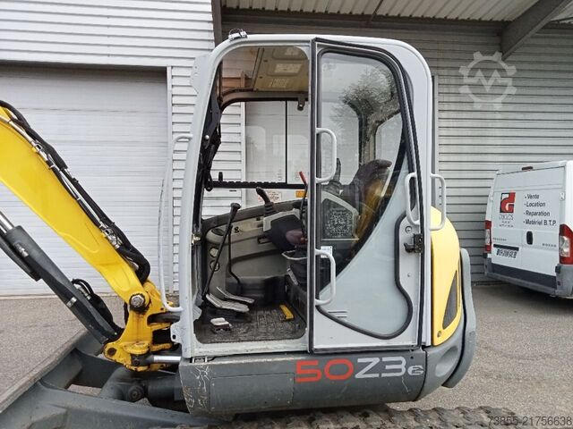 Mini Excavator  < 7t Wacker Neuson 50Z3 with 3 excavator buckets