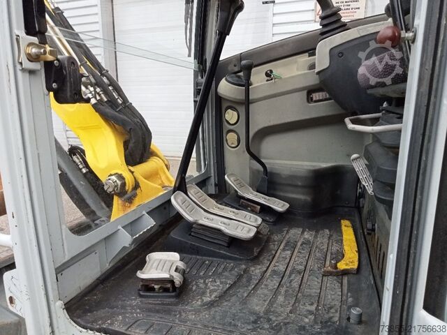 Mini Excavator  < 7t Wacker Neuson 50Z3 with 3 excavator buckets