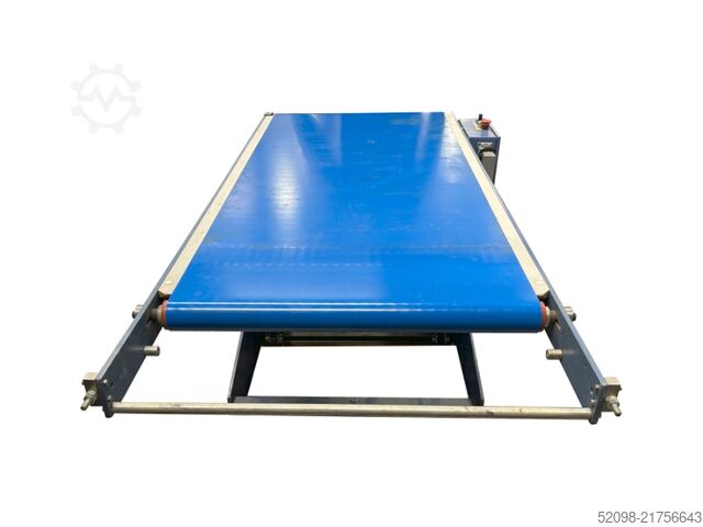 Conveyor belt with lift table, L: 2,000 Herzog + Heymann 1000006117, FB: 730 mm