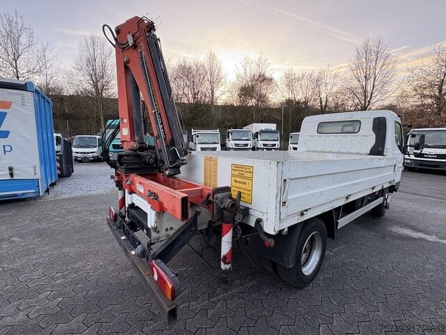 Pick-up van Fuso FUSO 7C18 Canter Pritsche 3.55m Kran 2x hydr.