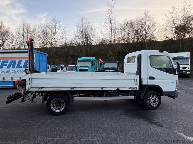 Pick-up van Fuso FUSO 7C18 Canter Pritsche 3.55m Kran 2x hydr.