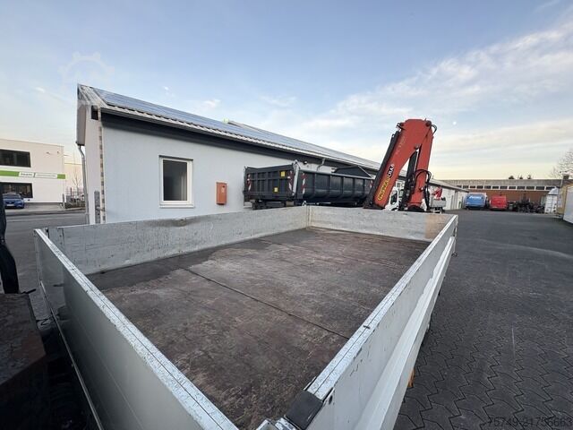 Pick-up van Fuso FUSO 7C18 Canter Pritsche 3.55m Kran 2x hydr.