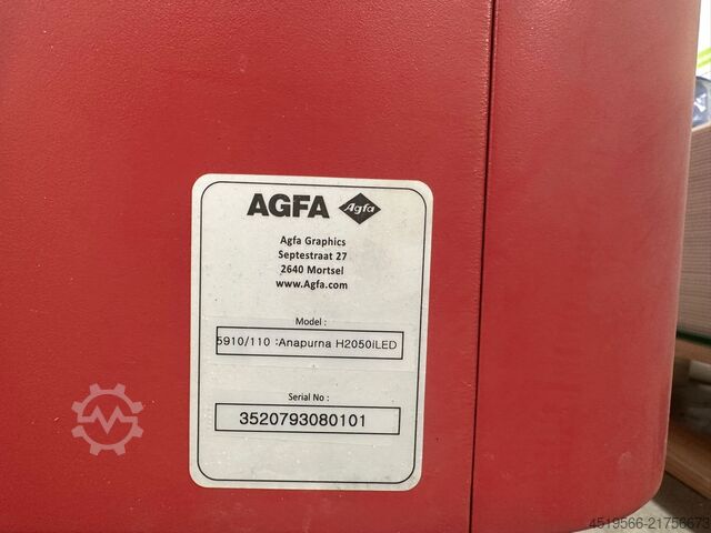 Digital print machine Agfa Hybrid Anapurna LED series