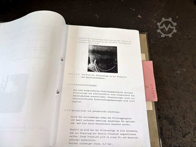 Spark erosion machine WALTER HW 102