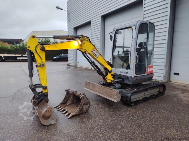Mini Excavator  < 7t Wacker Neuson EZ28 with 3 excavator buckets