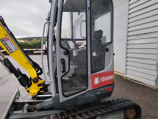 Mini Excavator  < 7t Wacker Neuson EZ28 with 3 excavator buckets