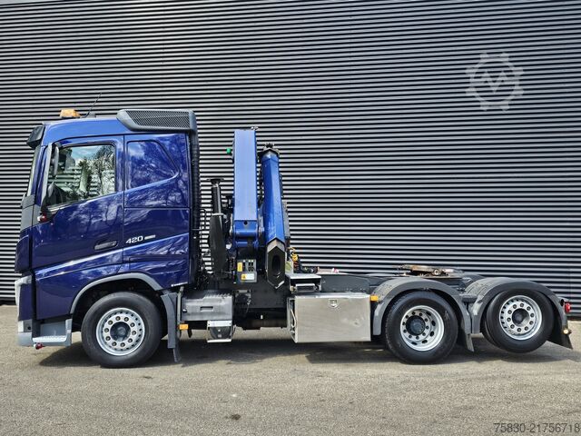 Standard-SZM Volvo FH 420 6x2/ PALFINGER 33 tm CRANE / KRAN