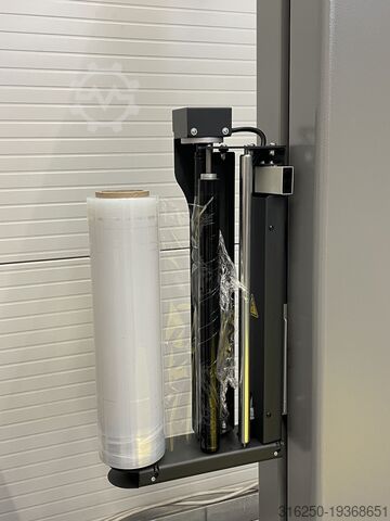 Pallet wrapper turntable stretching ATLANTA - für E-Ameise zum unterfahren EVA mit einem erhöhtem Grundgestell