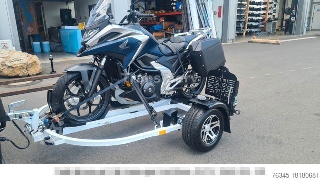 Motorcycle trailer  SMART BIKER 1  Absenkanhänger für Motorräder