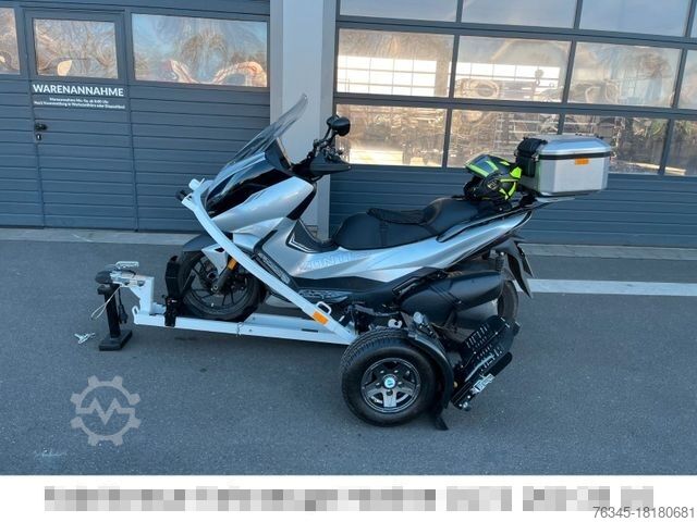 Motorcycle trailer  SMART BIKER 1  Absenkanhänger für Motorräder
