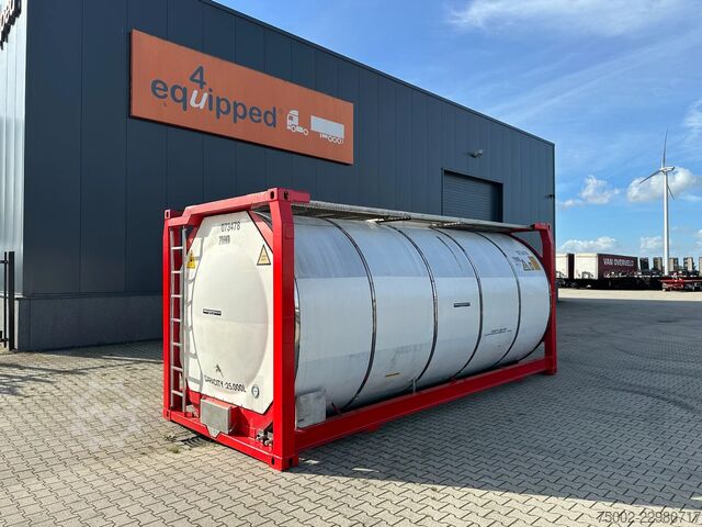 Tank container Welfit Oddy 20FT Tankcontainer /  25.000L / UN-Portable T11...