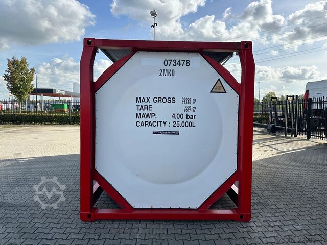 Tank container Welfit Oddy 20FT Tankcontainer /  25.000L / UN-Portable T11...