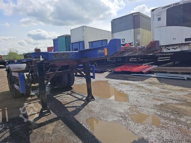 Container transport Koehler Elmshorn 2 axle | 20 ft | container chassis | steel spri...