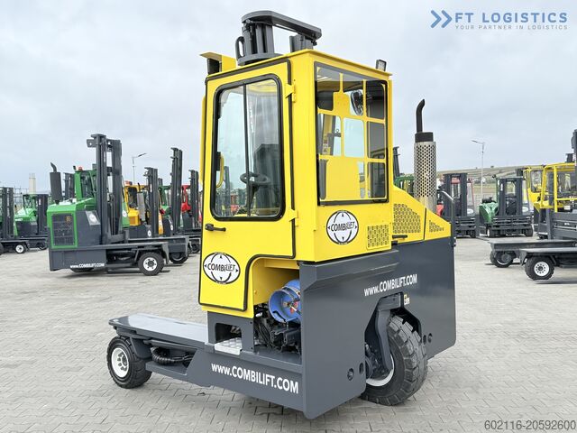 Four-way forklift Combilift C4000 GAS DUPLEX 4600 FREE-LIFT CABIN