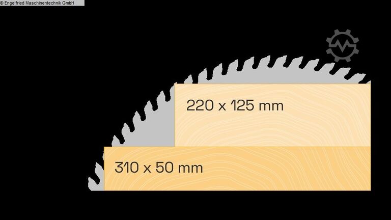 Cross cut saw SALVAMAC Legend 500