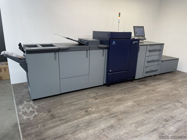 Digital printing machine Konica Minolta AccurioPress C6085 incl. IQ-501, Finisher, Paper deck