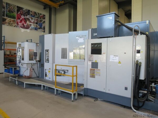 Horizontal machining center OKUMA MA600 AB
