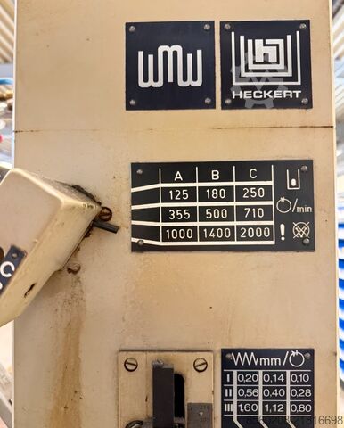 Pillar drill WMW Heckert SABO standard 40