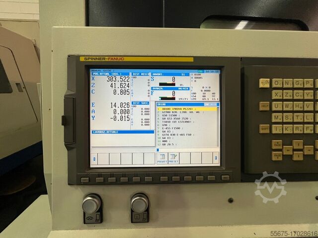 Cnc turning and milling center Spinner TC77 SMCY