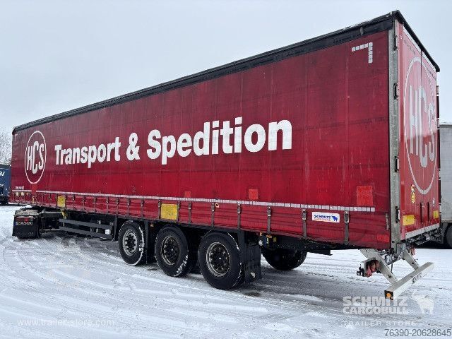 Open semitrailer with tarp Schmitz Cargobull Semitrailer Curtainsider Standard