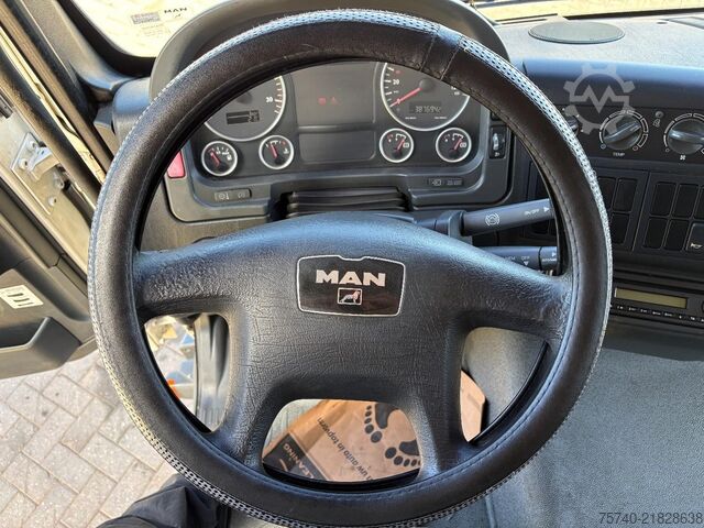 Standard tractor MAN TGL + BOX + EURO 4