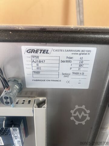 Vacuum dryer WDE MASPELL SRL MCP 2000-V