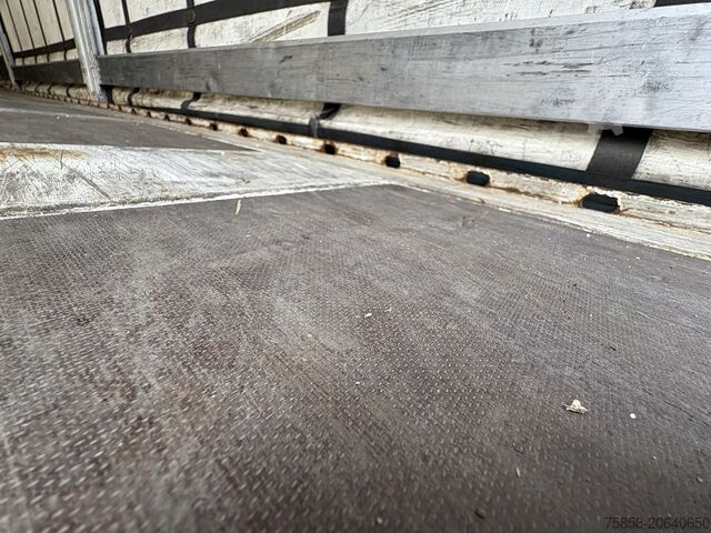 Swap body with flatbed & tarpaulin Krone Jumbo 3m Innenhöhe Hubdach Edscha