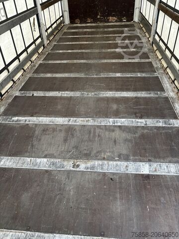 Swap body with flatbed & tarpaulin Krone Jumbo 3m Innenhöhe Hubdach Edscha