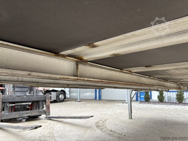 Swap body with flatbed & tarpaulin Krone Jumbo 3m Innenhöhe Hubdach Edscha