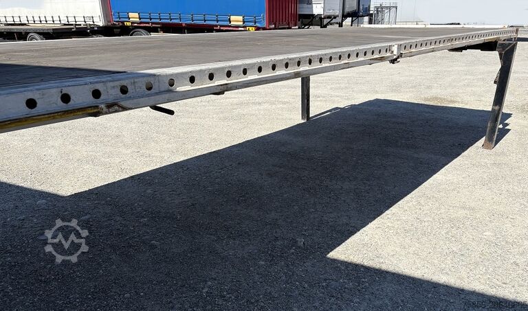 Swap body with flatbed Krone Plattform 7,82m Multilockaußenrahmen
