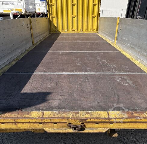 Swap body open Krone Baustoff Wechselbrücke 7,45m Türen