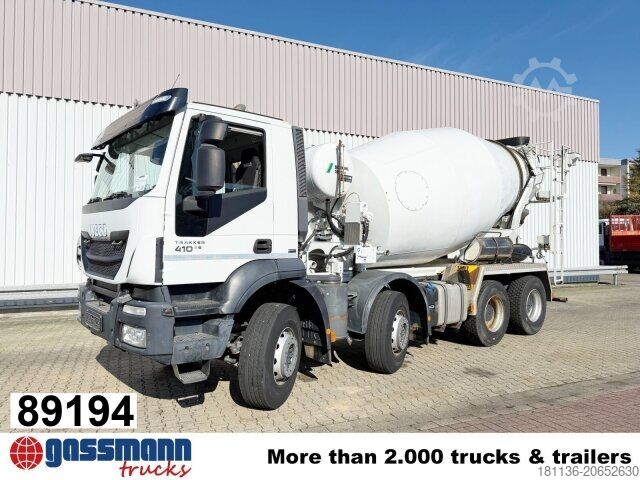 Mobile concrete mixing plant Iveco Trakker AD340T41B 8x4, Betonmischer Stetter ca.