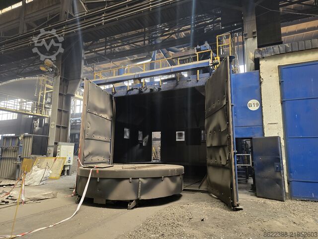 Wheel blast machine with filter Technical Nowa Sól OWPS 4,3x3,8x3,0