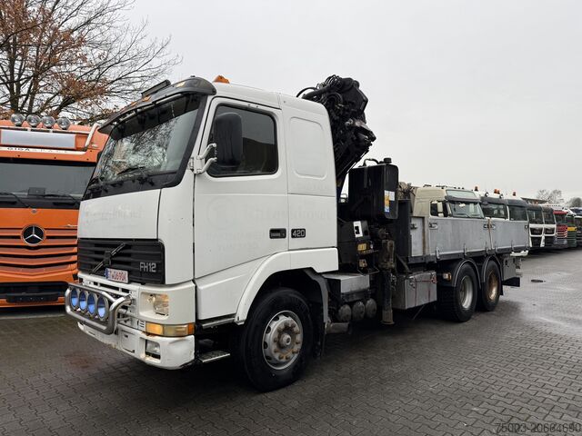 Truck mounted crane Volvo FH12 420 6X2 Kran PM 30025 bis 26.5 Meter