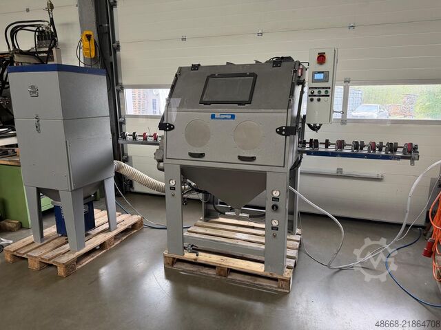 Sand blasting cabinet, sand blasting machine SIGG TR 110 DK